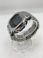 Casio Solar G Shock Digital Stainless BLK SLV From Japan 2