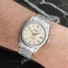 Rolex — Rolex Datejust - 1601 - 36mm Stainless Steel — Watch — resale