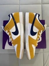 Nike SB Dunk Low Pro Shoes /Regency US 13 -Los Angeles Lakers 4