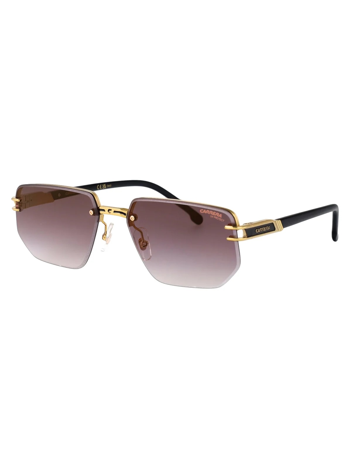 Carrera Rimless Sunglasses — Black Metal 2