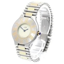 Cartier Must21 LM Beige Dial Quartz Watch_963450 3