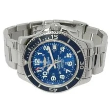 Breitling — With Breitling Superocean 2 42 A17365D1 SS Blue Automatic S 40101838853 Use — Watch — resale