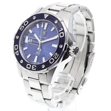 TAG Heuer — TAG Heuer Aquaracer WAJ2116 44mm SS Navy #C7386 — Watch — resale