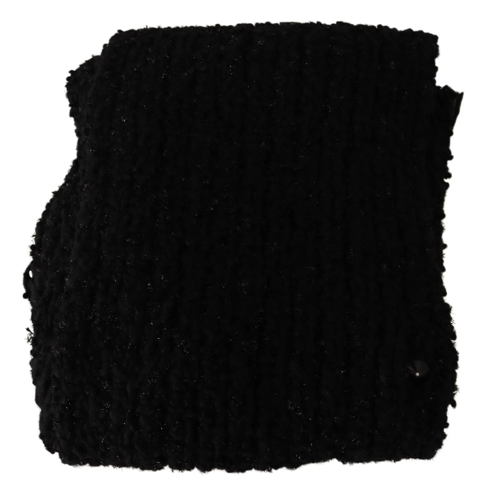 Dolce & Gabbana Virgin Knitted Wrap Shawl Scarf 4