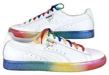 Puma Clyde Pride 9.5 Glitter Sole 365742 01 3