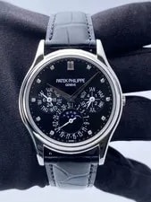 Patek Philippe Grand Complications 5140P Diamond Black Dial Box Paper 3