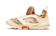 Jordan Air 5 Retro LTL Flex Low Top Childrens Basketball Shoes 3