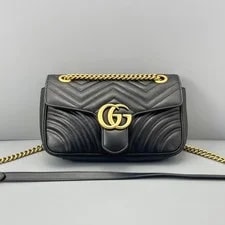 Gucci — Gucci GG Marmont Small Matelassé ' - Very Good #1X6KGM6 — Handbag — resale