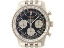 Breitling — Breitling Navitimer A23322 Stainless Steel 42mm Black Silver Dial #DW435 — Watch — resale