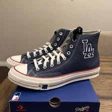 Undefeated X Converse X LA Dodgers Chuck 70 HI Egret -limited 6734 Made 3