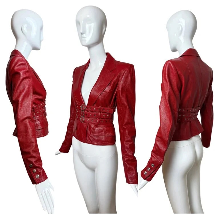 Dior — Dior By John Galliano 2003 Hardcore Bondage Blazer Jacket — Clothing — resale