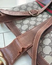 Authentic Gucci Sherry Line GG Marmont 22cm Damaged 4