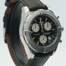 Breitling Colt Chrono A73380 Steel 41Mm Good Condition Black Br651 2