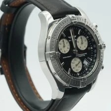 Breitling Colt Chrono A73380 Steel 41Mm Good Condition Black Br651 3