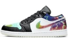 Jordan — [CW7309-090] -- Jordan Air 1 Low 星云 低帮 复古篮球鞋 男款 黑绿 — Sneaker — resale