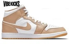 Air Jordan 1 Mid ' Gum' 554724-271 New 2