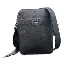 Prada — Prada 2VH040 Logo Plate Crossbody Messenger — Handbag — resale