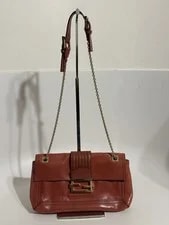 Vtg Fendi Logo Buckle Baguette 2