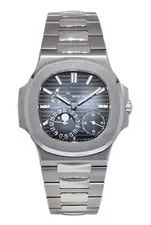 Patek Philippe Nautilus Complications Steel Blue Dial 40mm B/P '19 5712/1A 2