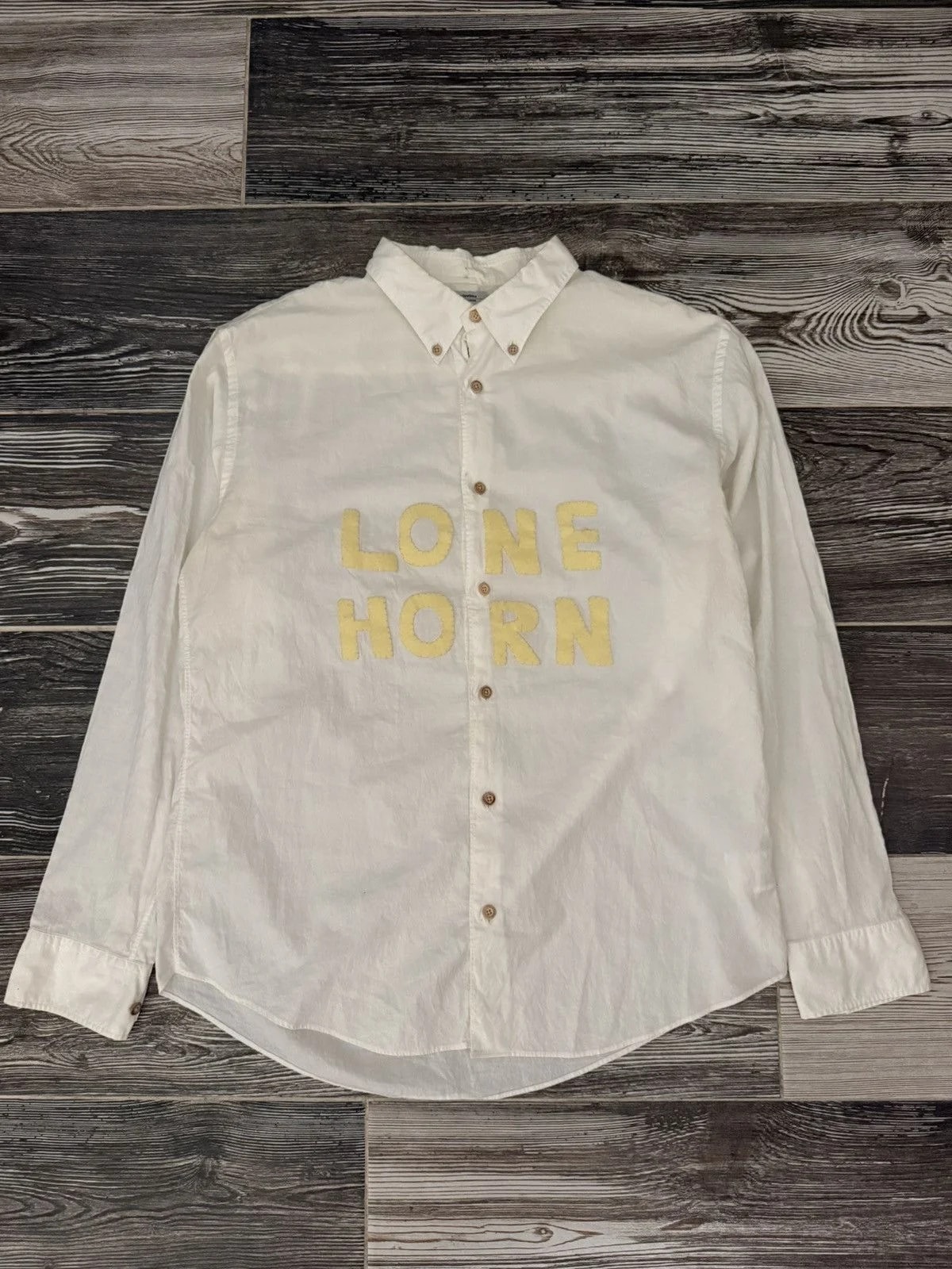 Visvim Lungta B.D. Shirt (Lone Horn) Button Up — streetwear — resale