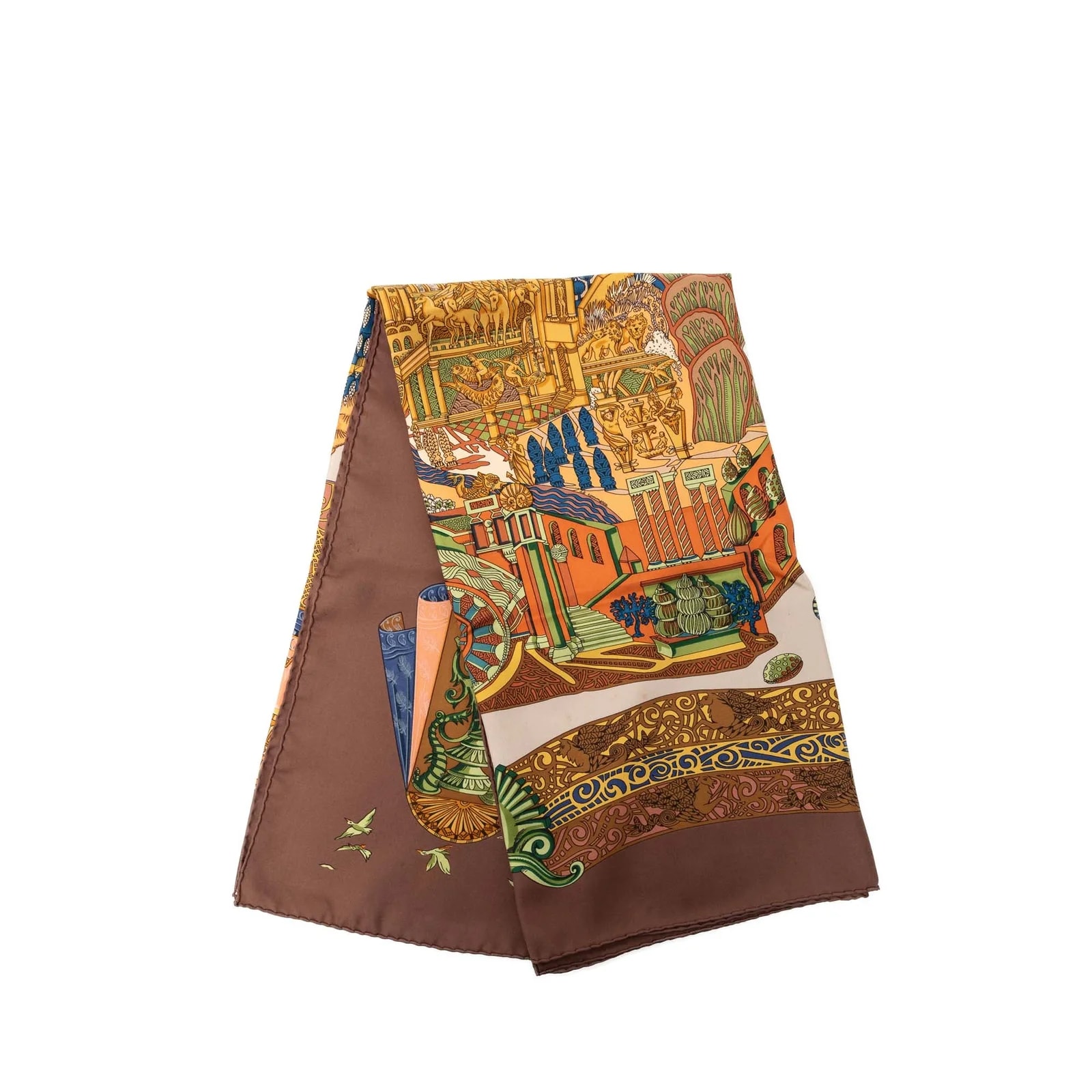 Hermès — L Atlantide Scarf 90 — Accessory — resale