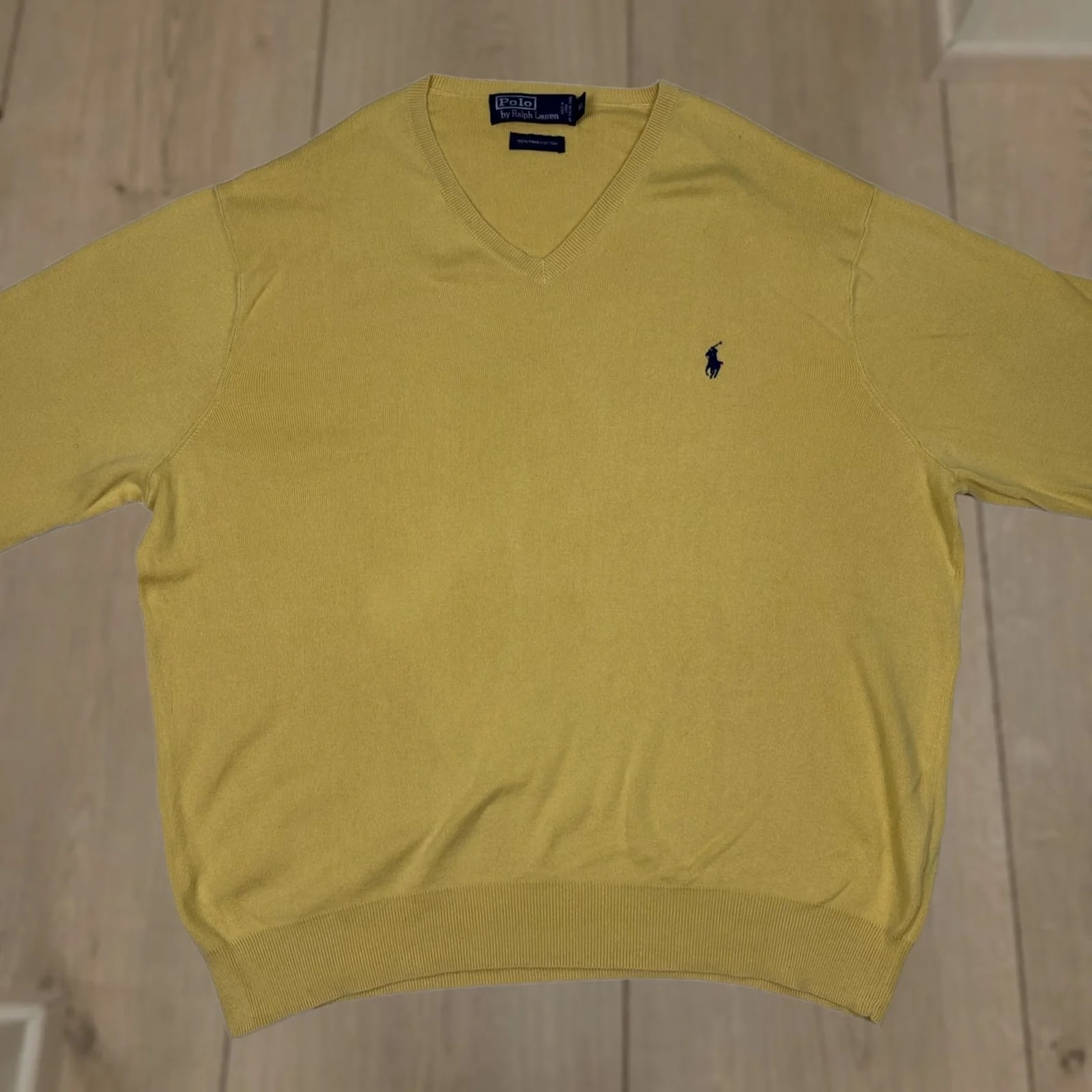 Polo Ralph Lauren — Polo Ralph Lauren Sweater XL V-Neck Pullover Casual Preppy Pony — streetwear — resale