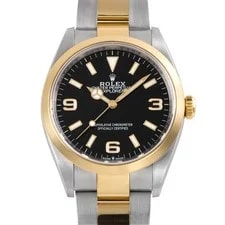 Rolex Explorer 1 124273 Stainless Steel/YG With Box From Japan 2