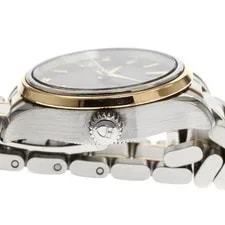Tudor Style 12103 28mm Ss/yg Black Dial Automatic Date #C436 3