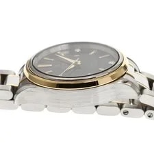 Tudor Style 12103 28mm Ss/yg Black Dial Automatic Date #C436 4