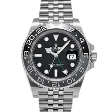Rolex — Rolex GMT-Master II 126710GRNR 40mm Stainless Steel Black #WW3331 — Watch — resale
