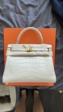 Hermès — Hermes Kelly 25 Beton — Handbag — resale