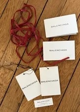 Balenciaga — Balenciaga Tag Sets (2) Inc. 3 / Replacement Fringe for City Mini ? — Handbag — resale
