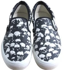 Vans Skate Slip on Skull Pile Shoes Size 11.5 NEW 3