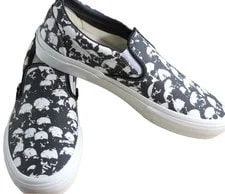 Vans Skate Slip on Skull Pile Shoes Size 11.5 NEW 4
