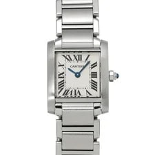 Cartier — Cartier Tank W51008Q3 ( 2384) 18mm Stainless Steel Silver #WW11153 — Watch — resale
