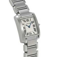 Cartier Tank W51008Q3 ( 2384) 18mm Stainless Steel Silver #WW11153 3