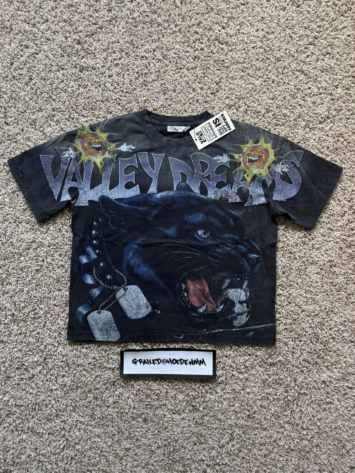 Vale Forever Fury Big Tee Valley Dreams — streetwear — resale