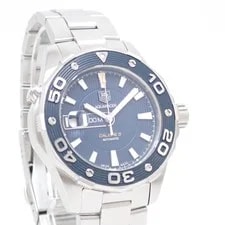TAG Heuer Aquaracer Calibre 5 WAJ2112.BA0870 Auto Blue Dial W 3
