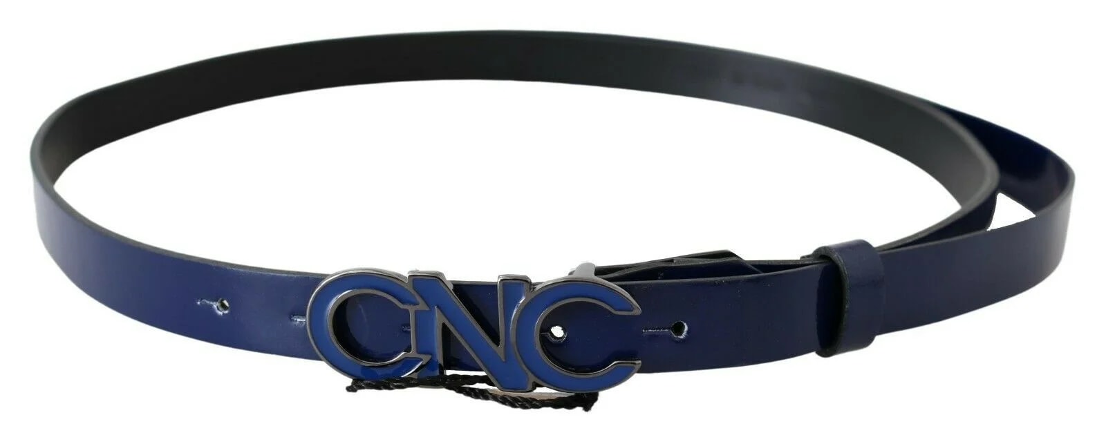 Costume National Logo Skinny Fashion Belt 2