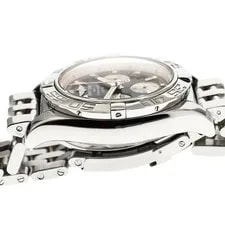 Breitling Chronomat 44 AB0110 44mm SS Black Dial Automatic Chronograph #C165 4