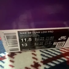 Nike SB Dunk Low Pro Som Tum - Size 11.5M/13W (IB6206-701) (0233) 4