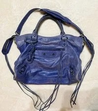 Balenciaga — Balenciaga City 2way Deep 2Way W/ Mirror Strap Dust Card — Handbag — resale