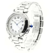 Cartier — Cartier Pasha DE W31005H3 38mm SS White #C5720 — Watch — resale