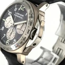 Authentic [Unserviced - Value Price] Panerai Luminor Chronograph PAM00121 SS... 3