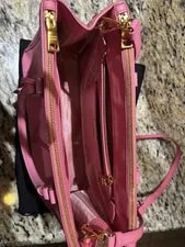 Prada Lux Geranio Hardware Clochette Authenticity Card 4