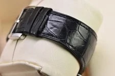Cartier Tank Divan Silver Dial Black Strap Steel Quartz 32MM 2599 3