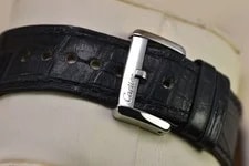 Cartier Tank Divan Silver Dial Black Strap Steel Quartz 32MM 2599 4