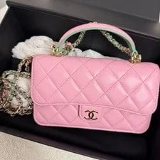 Chanel — Chanel 23P AP3226B Metal Fittings Flap Phone — Handbag — resale