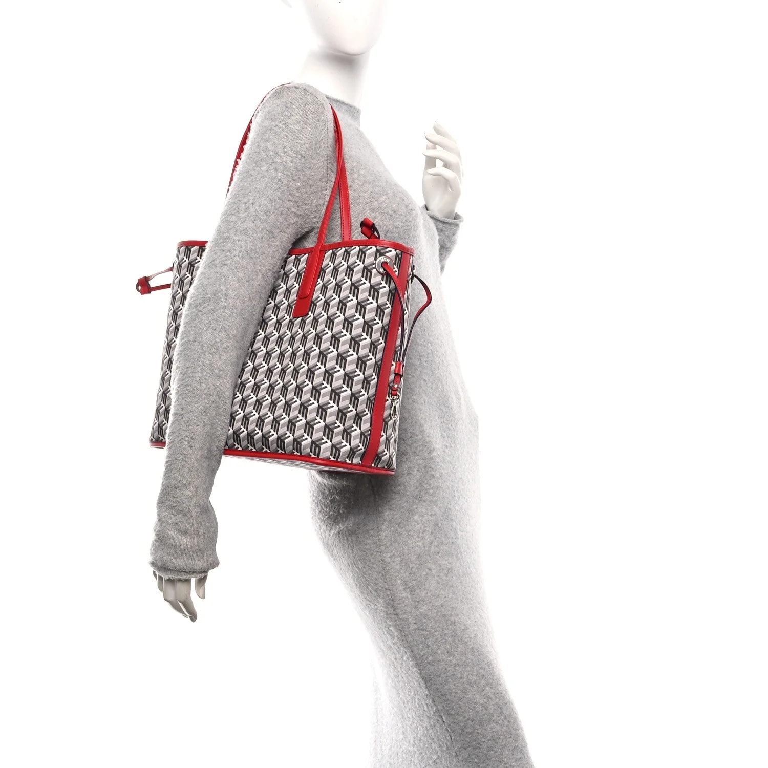 Visetos Medium Liz Reversible Shopper Candy 2
