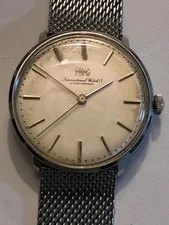 IWC Schaffhausen — IWC Schaffhausen Manual Winding 34mm Mesh Band — Watch — resale